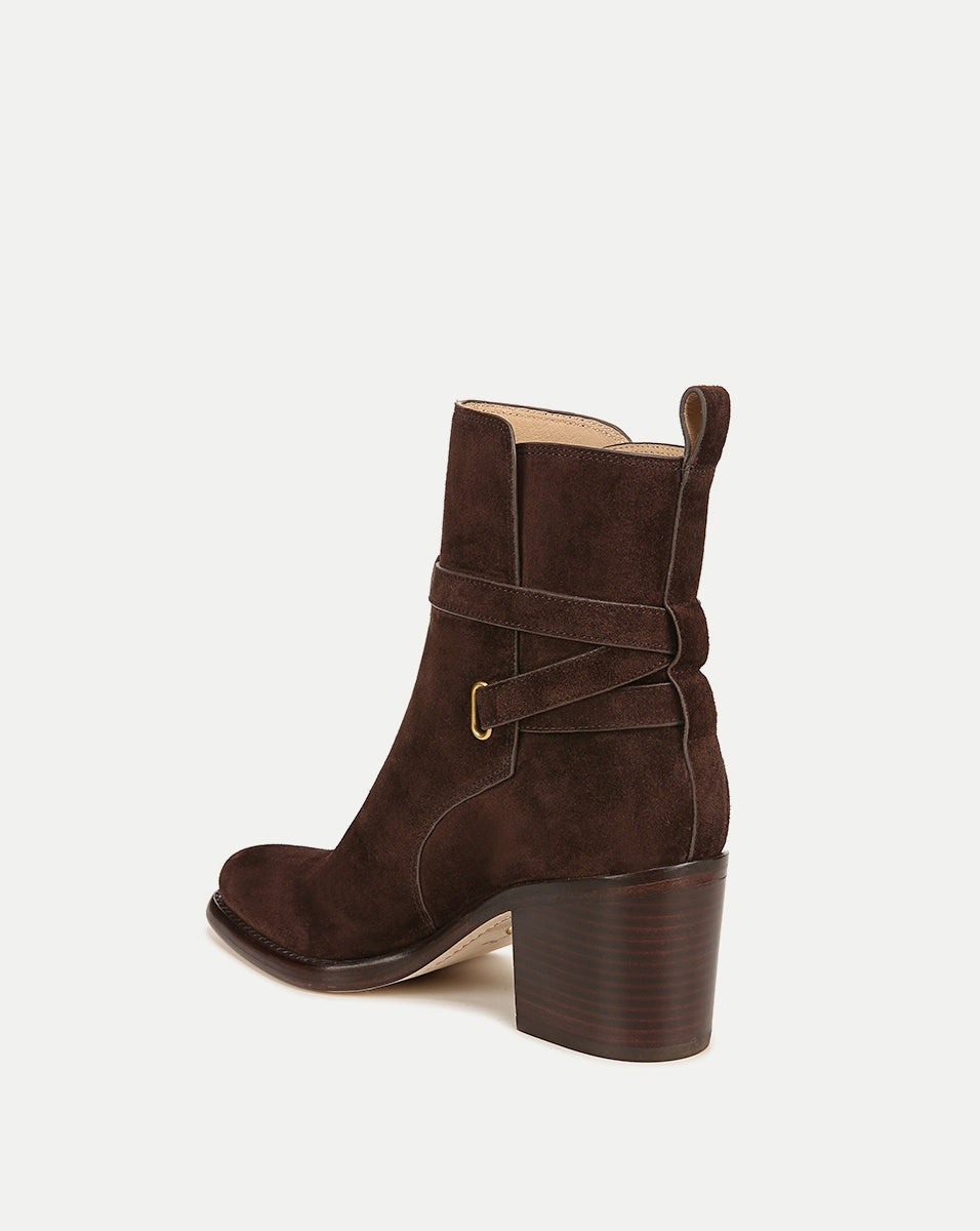 SOHELIA SUEDE ANKLE BOOTIE - 4