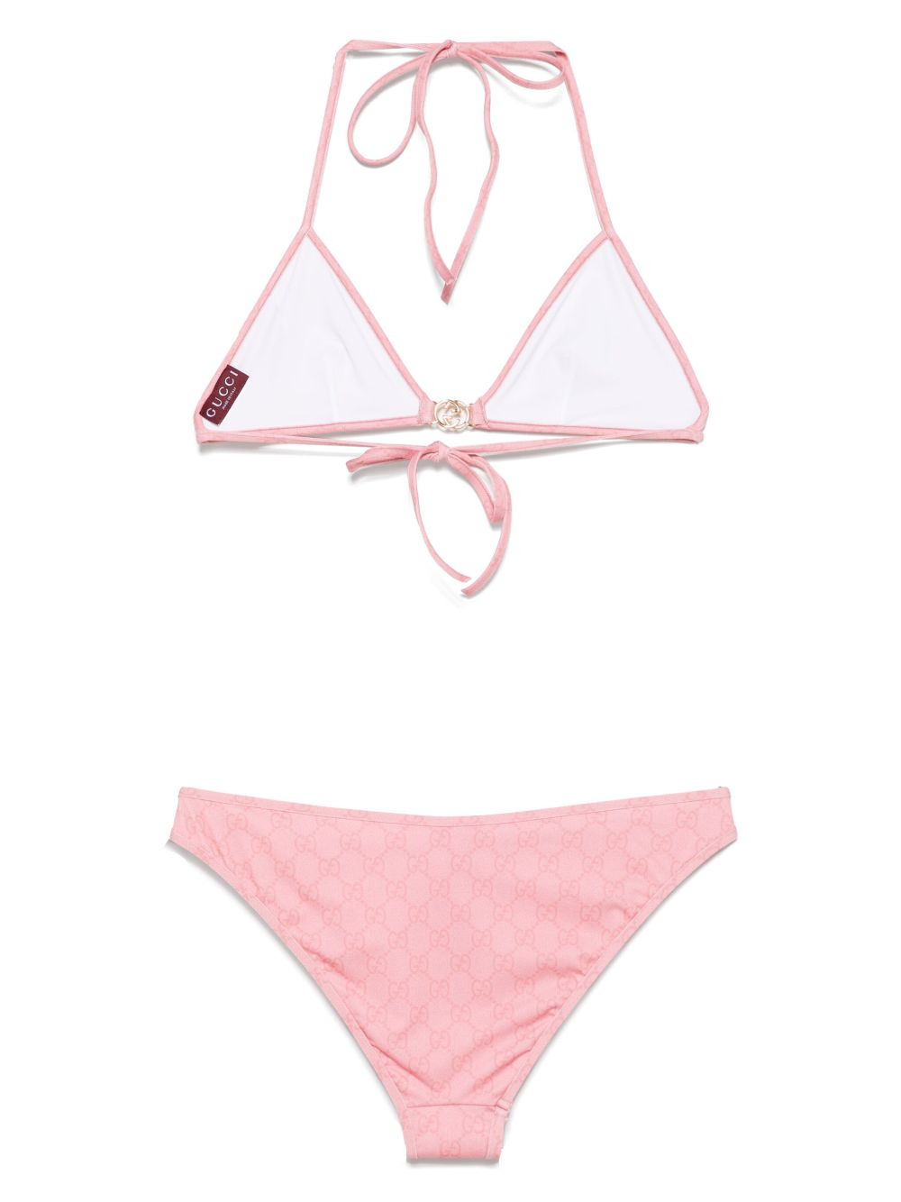 Gucci Women Gg Triangle Bikini Set - 2