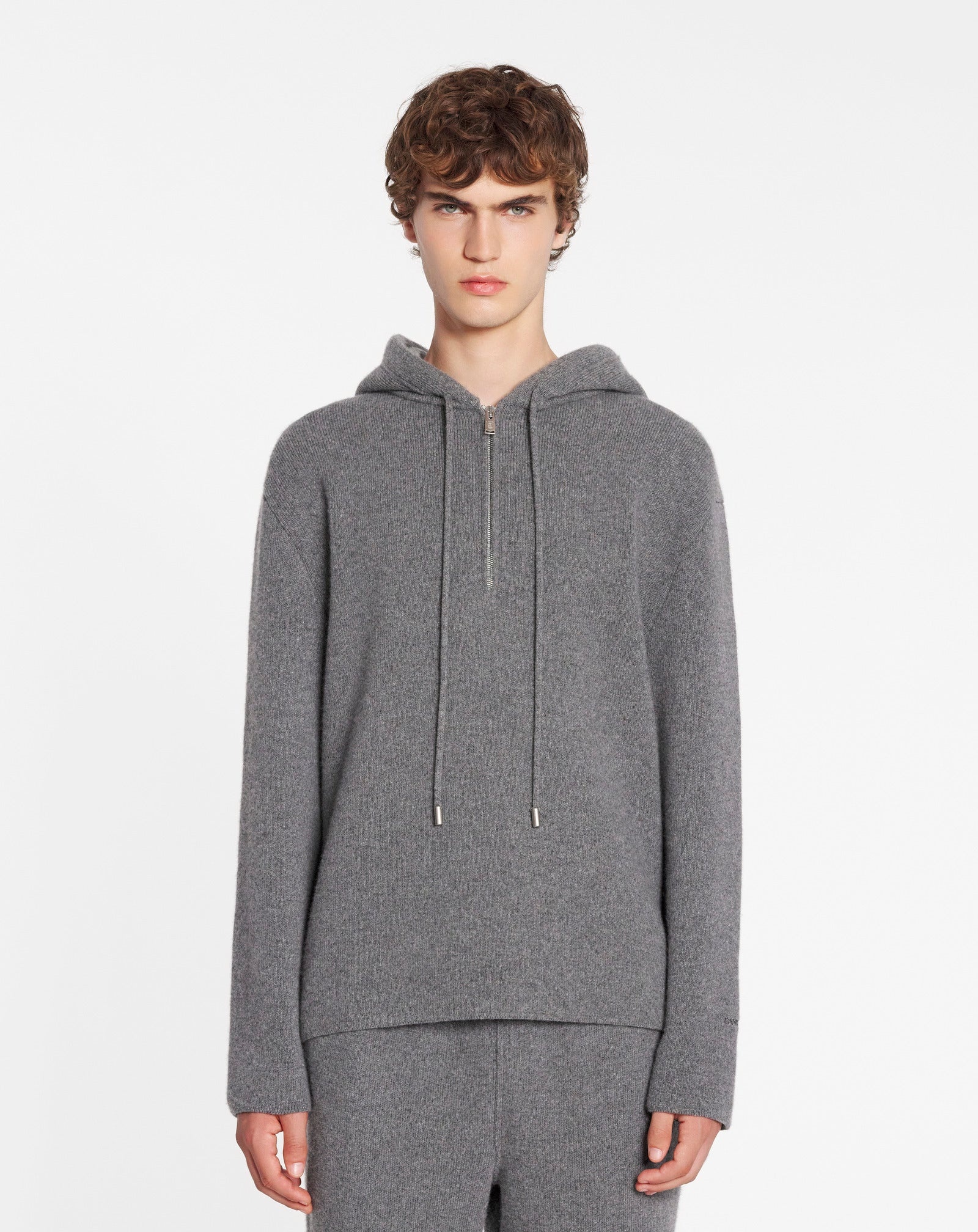 HOODIE IN CASHMERE - 3