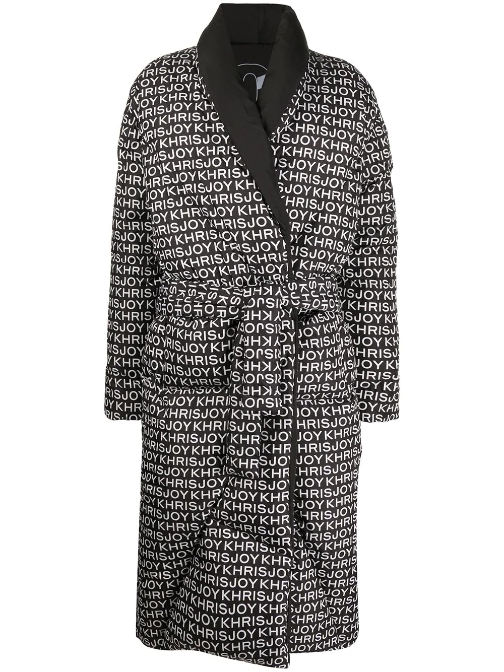 quilted robe coat - 1