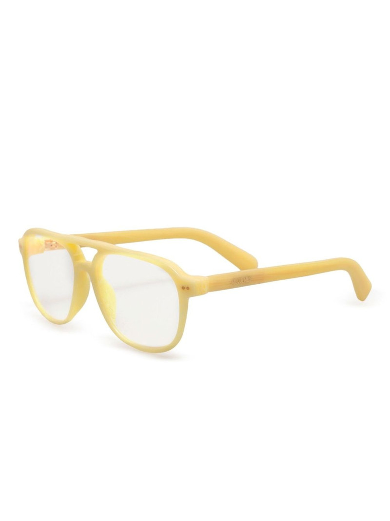 JACQUEMUS pilot-frame glasses outlook
