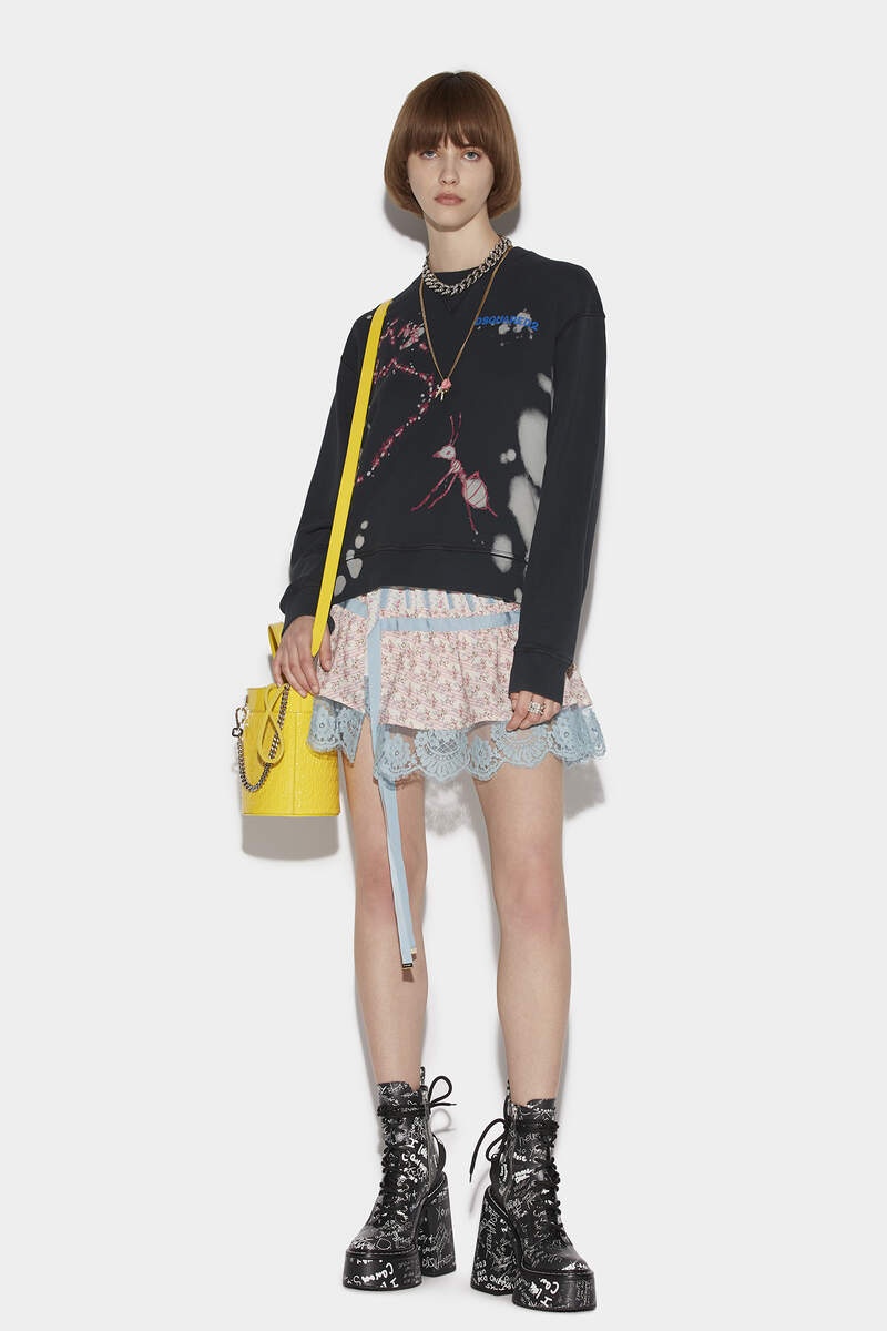BLEACHED LEAF SWEATER - 5