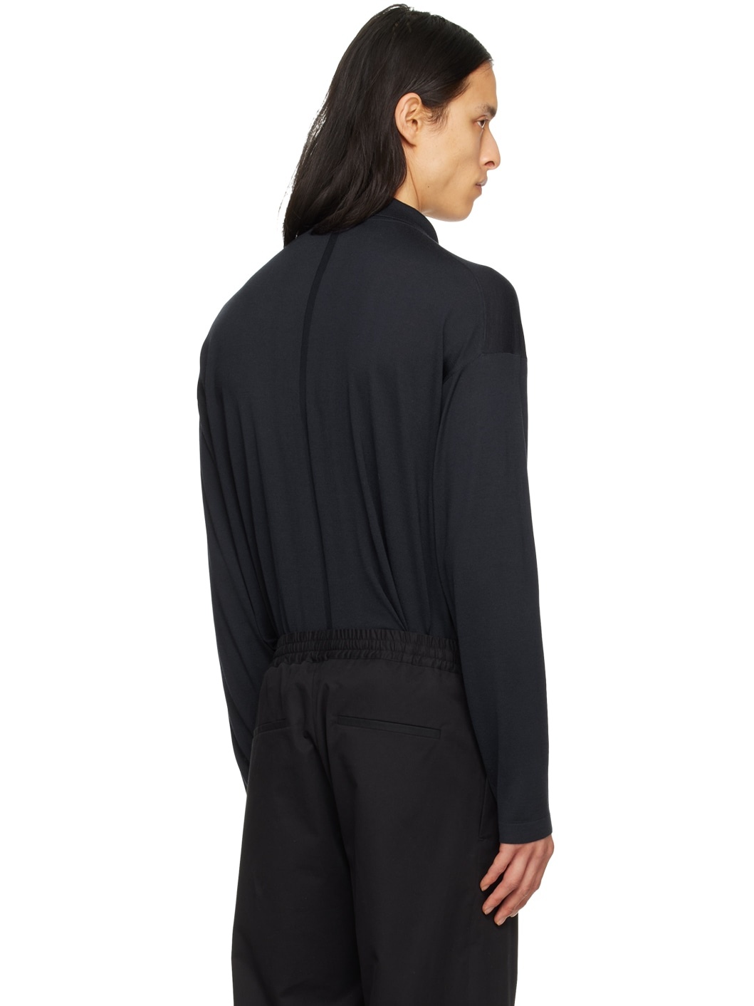 Navy Dijon Polo - 3