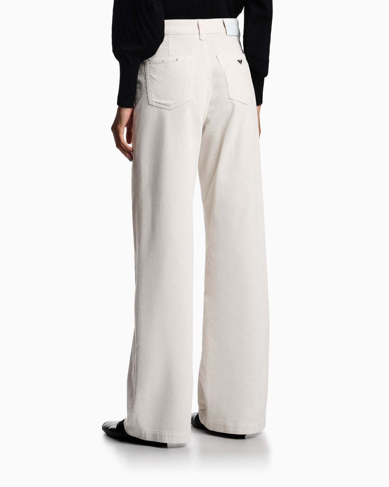 J14 REGULAR-FIT GARMENT-DYED CORDUROY TROUSERS - 3