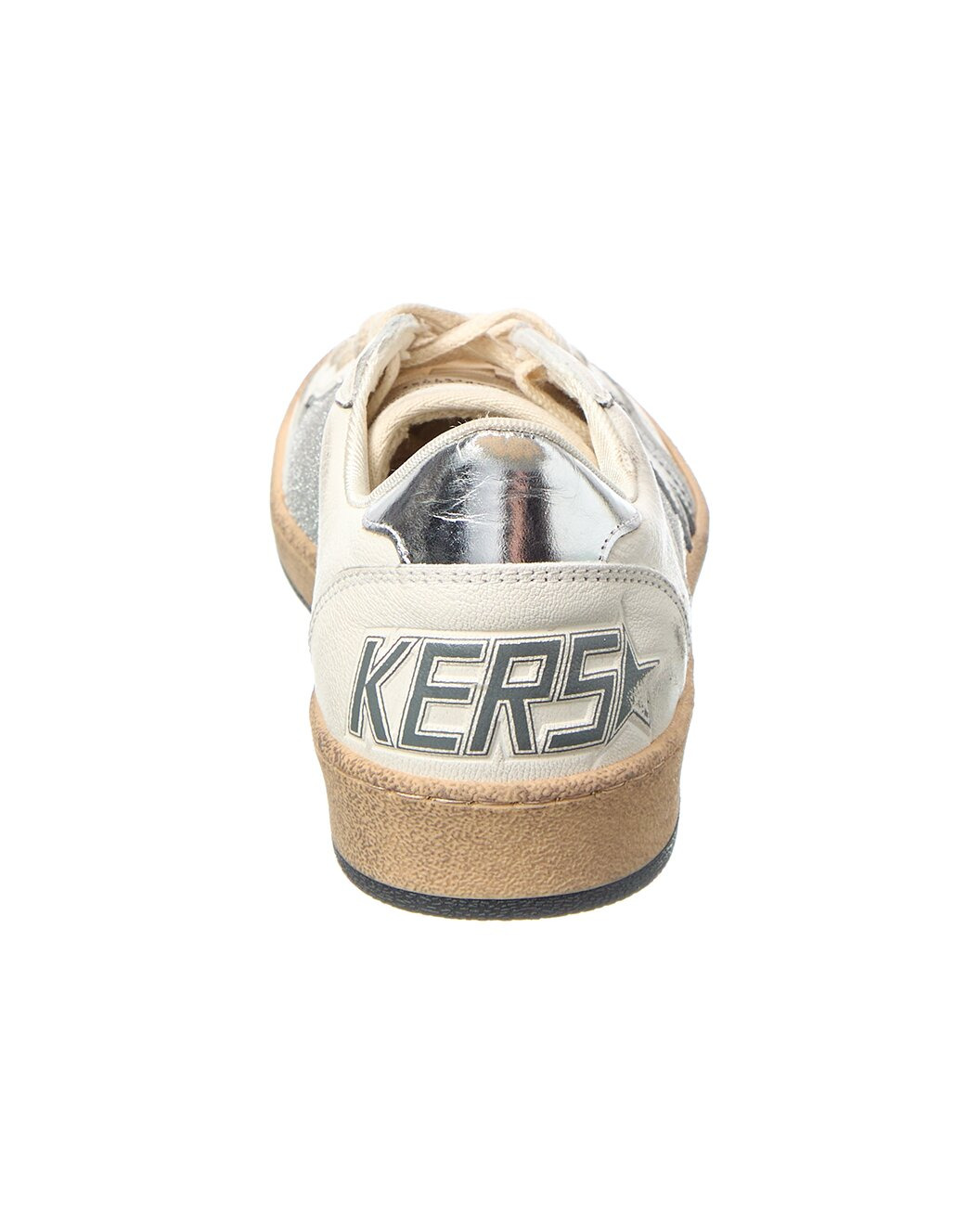 Golden Goose Ballstar Glitter & Leather Sneaker - 3