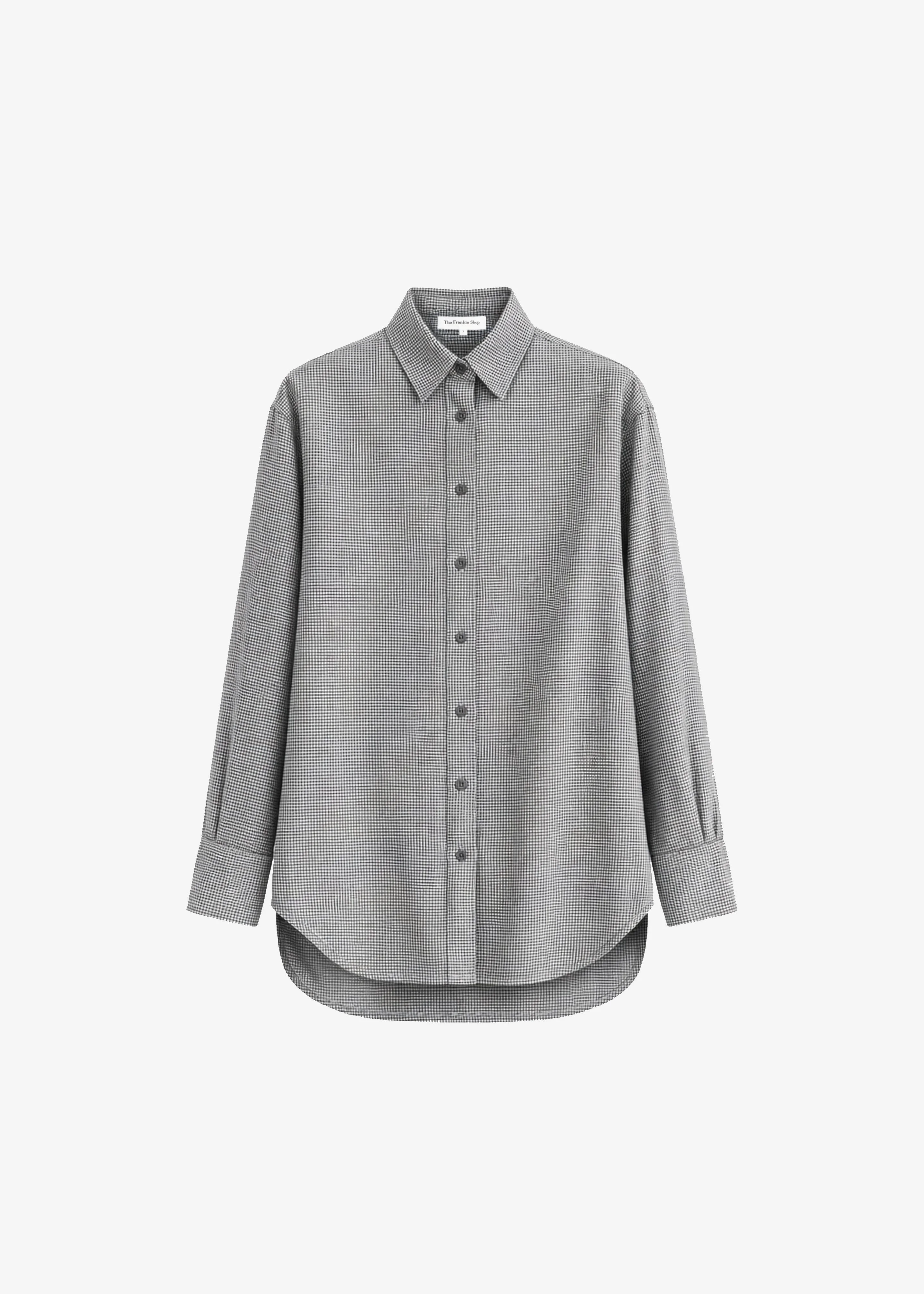 Peri Shirt - Checked Grey - 1