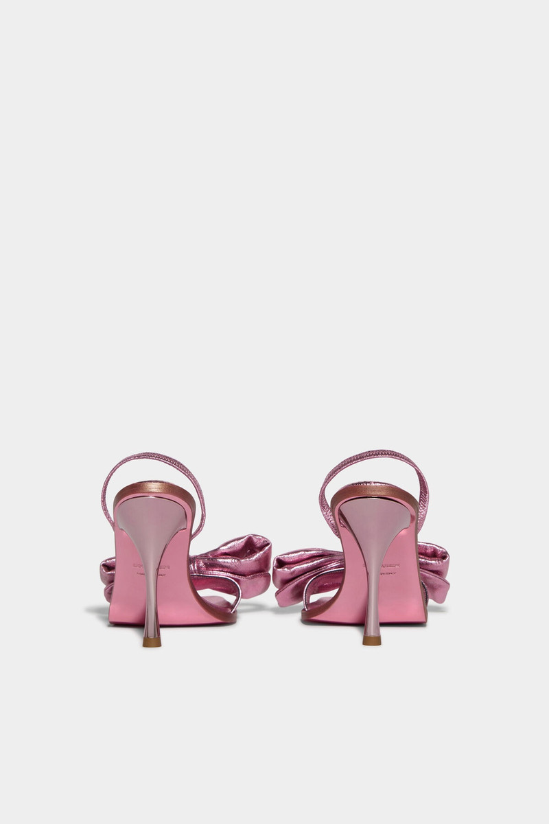 DSQUARED2 HONEY BOW HEELED SANDALS outlook
