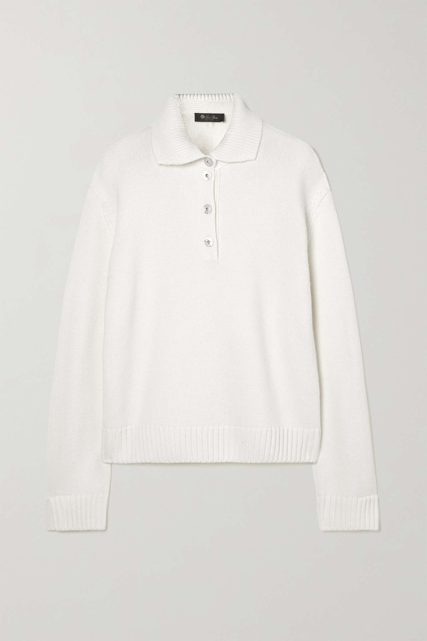 Berkeley cashmere polo sweater - 1