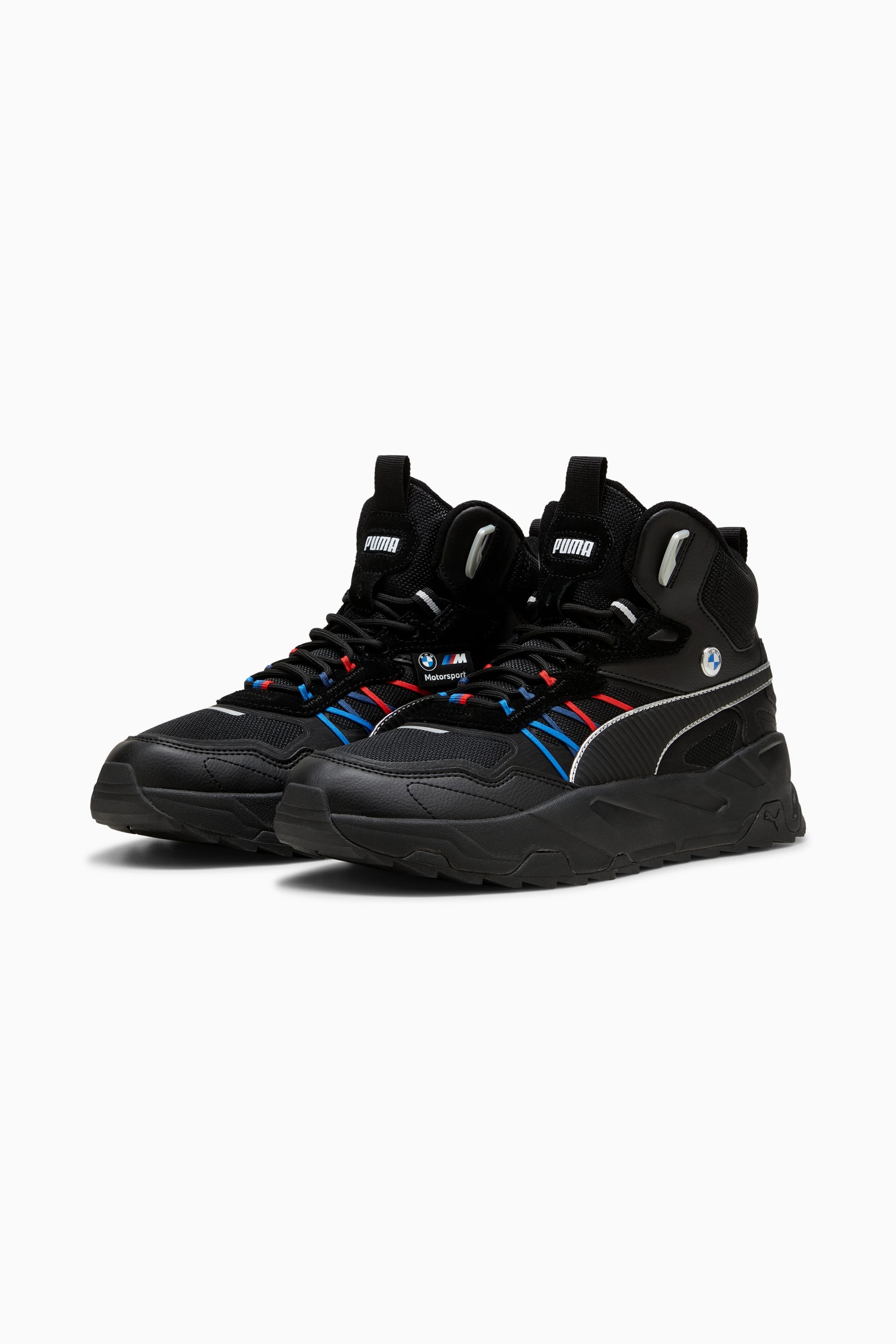 マニー PUMA BMW M Motorsport Trinity Mid Men's Winterized Sneakers