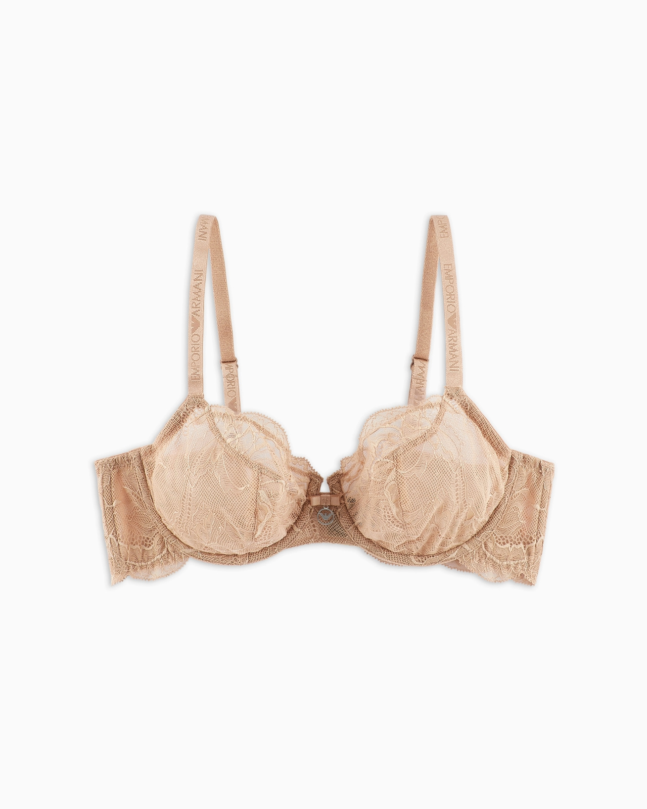 Virtual lace underwired bra - 1