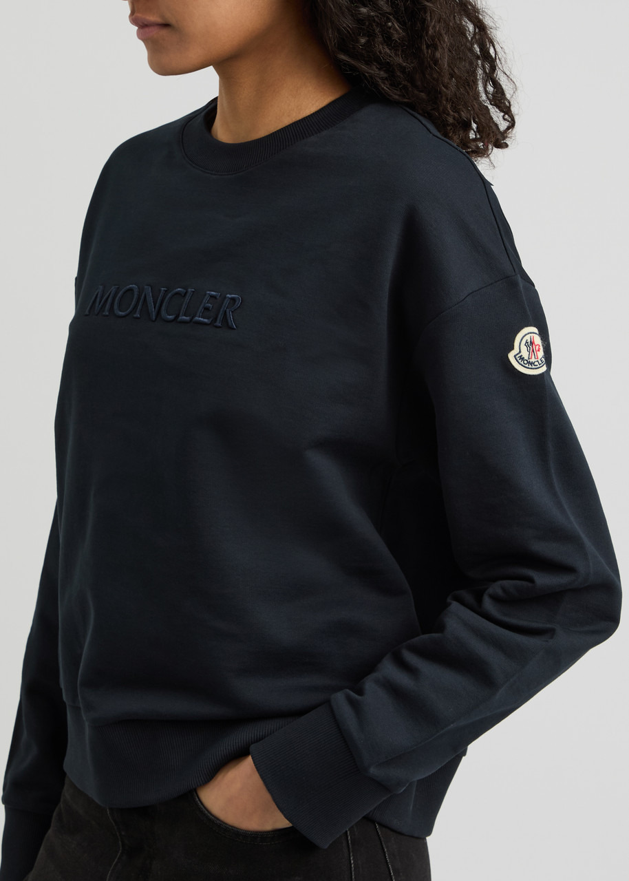 Moncler Logo-embroidered Cotton Sweatshirt - 5