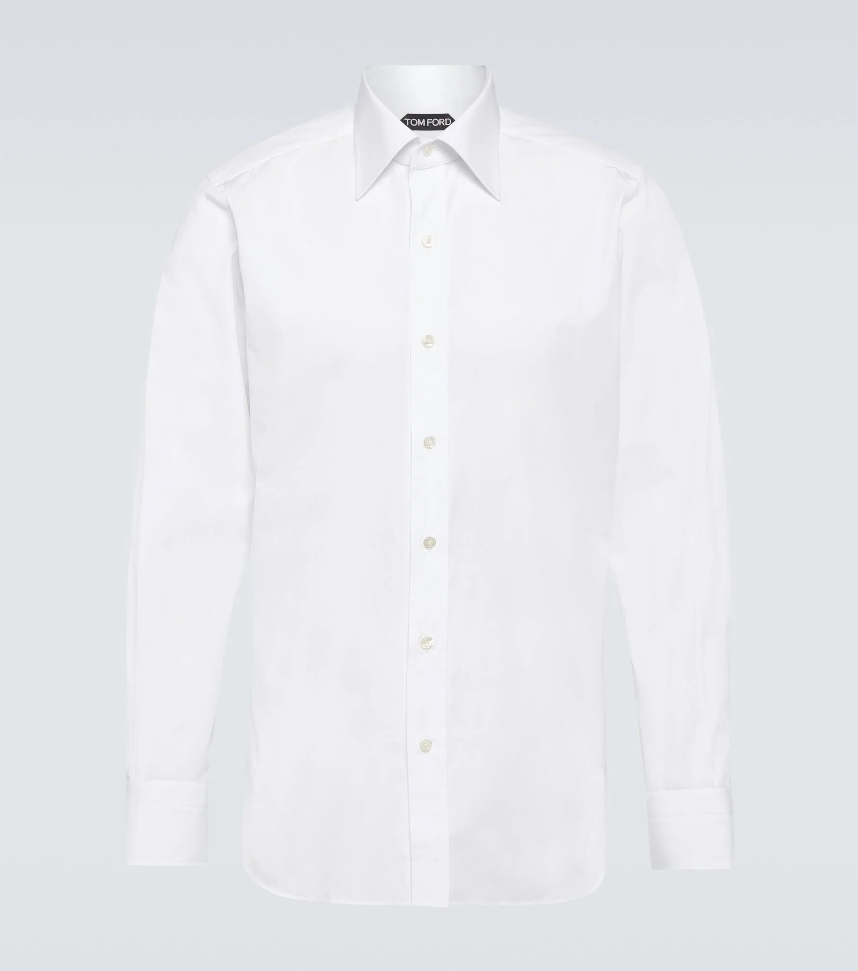 Cotton poplin shirt - 1