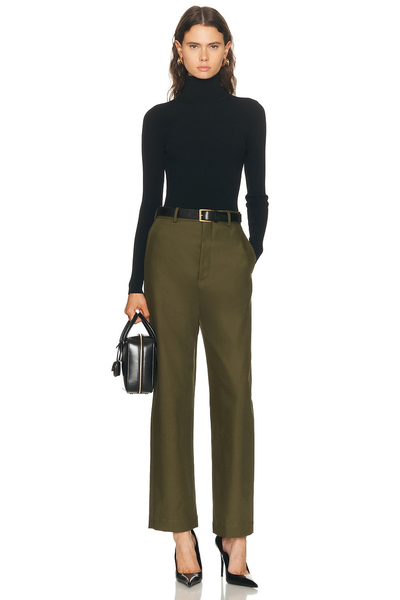 WARDROBE.NYC Matte Turtleneck Top outlook