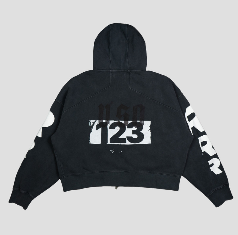RRR123 MEMBERSHIP USO ZIP HOODIE outlook
