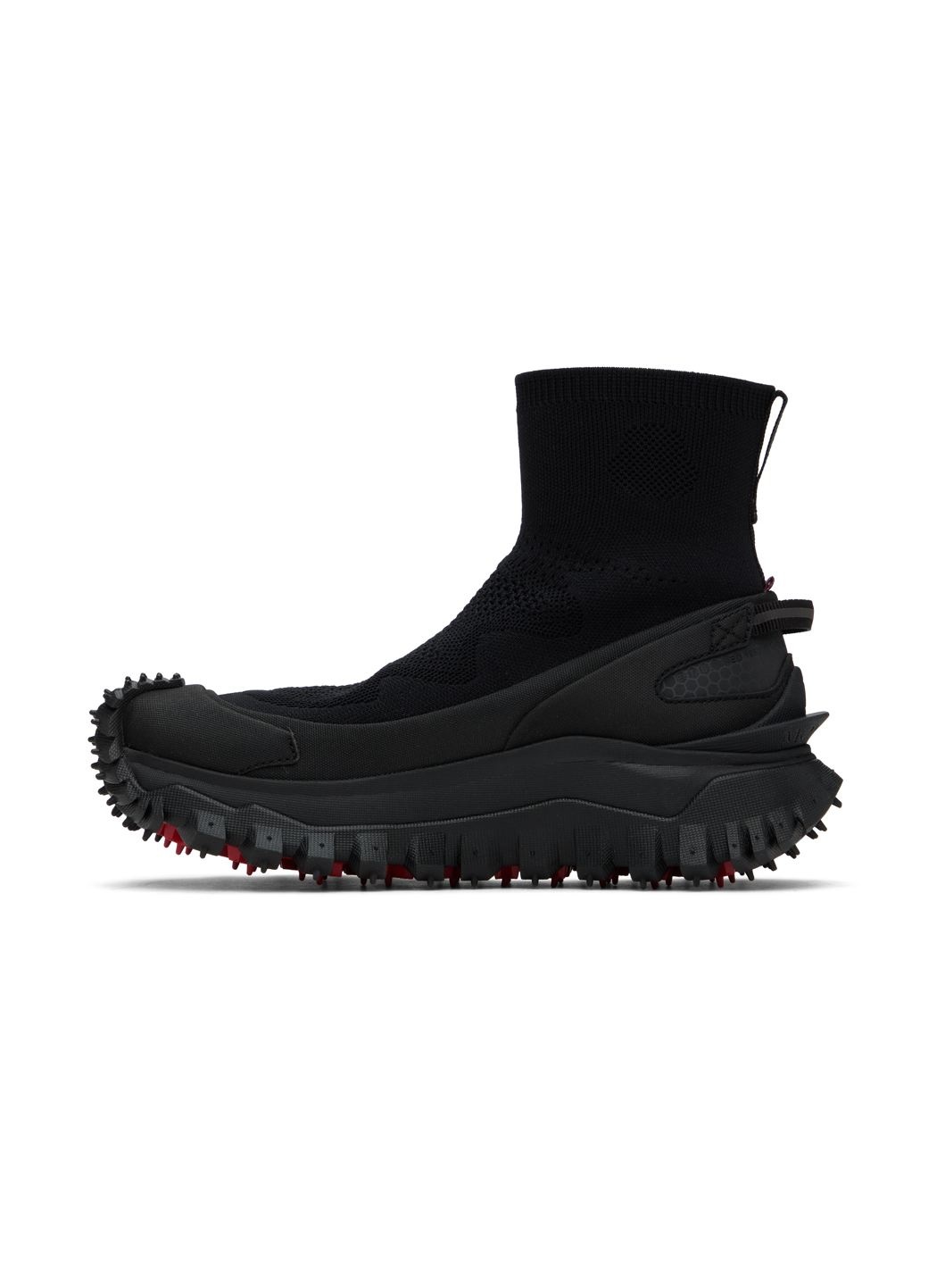 Black Trailgrip Knit High Top Sneakers - 3