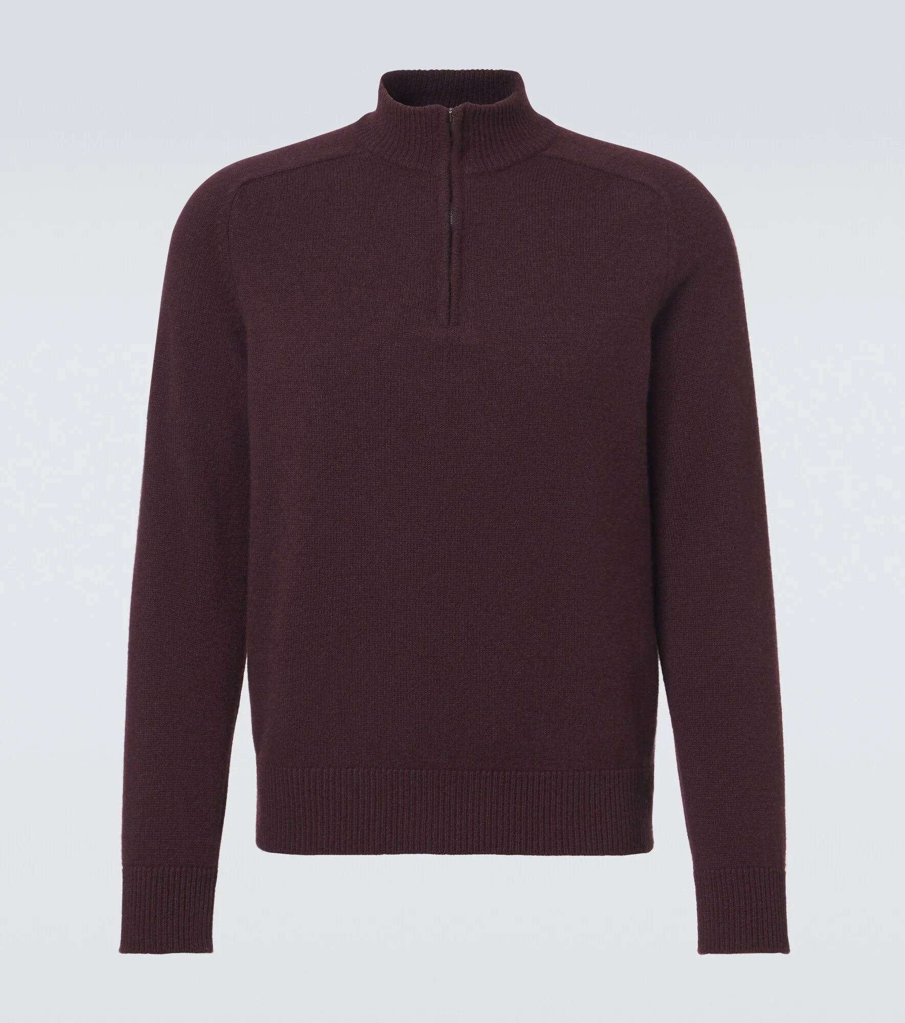 Cashmere half-zip sweater - 1