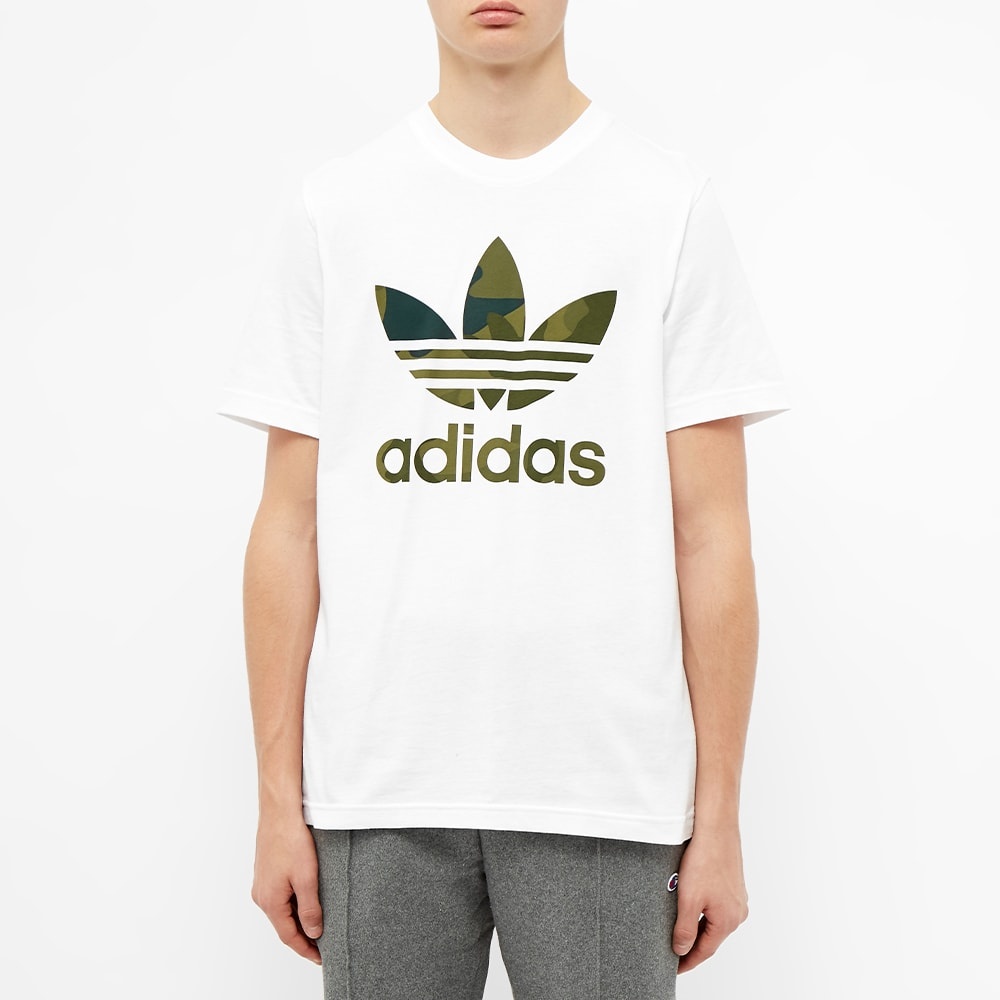 Adidas Camo Trefoil Tee - 3