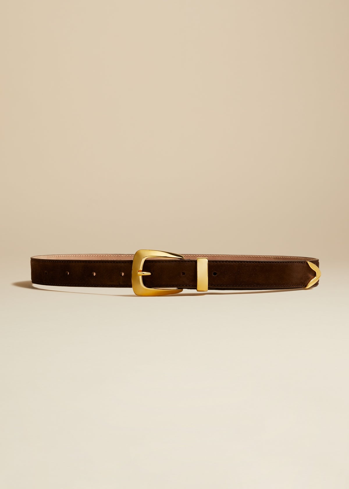 Lucca Belt with Gold Buckle