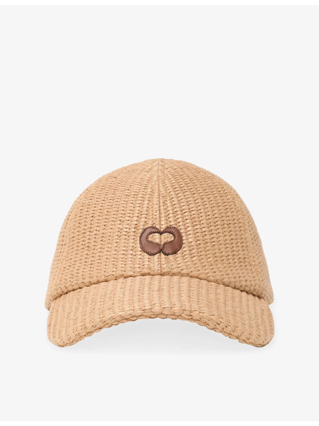 Textured Logo-Embroidered Woven Baseball Cap - 1