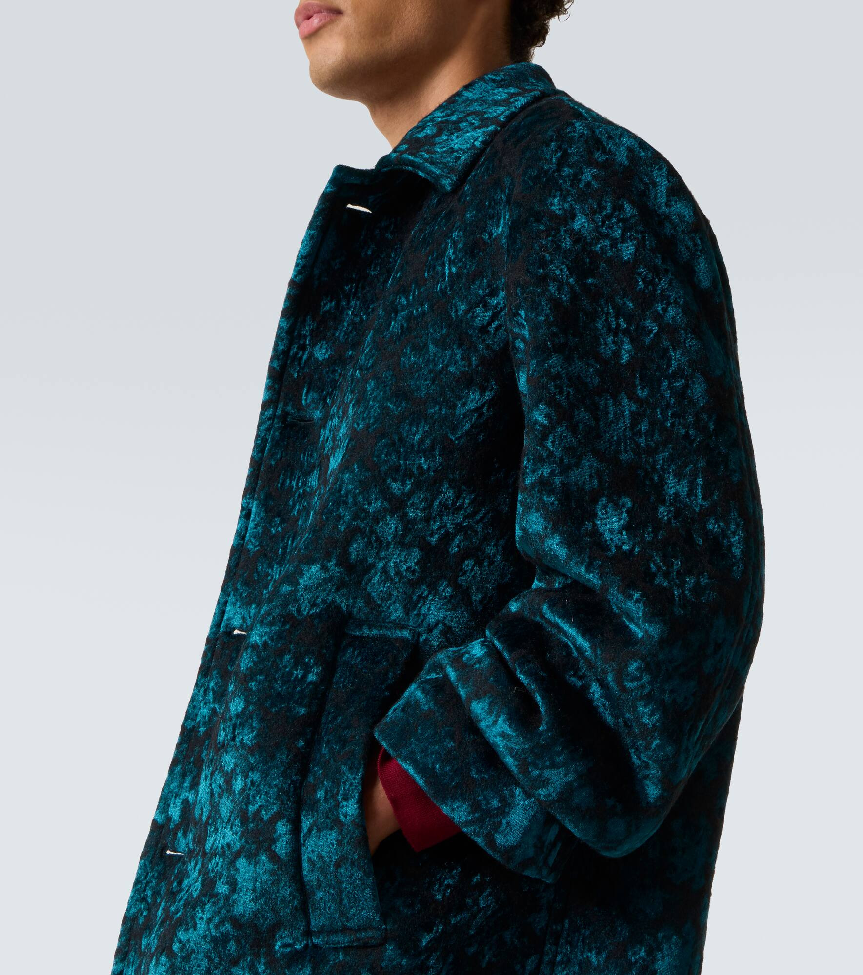 Checked coat - 5