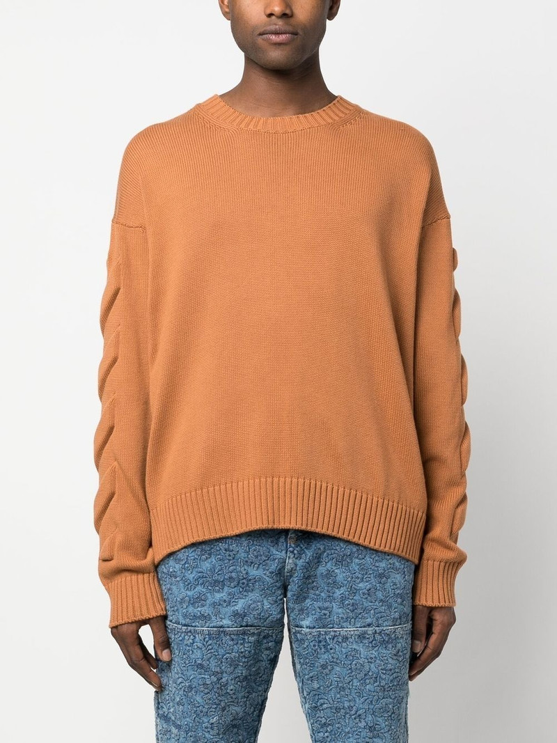 3D Diag crewneck jumper 4