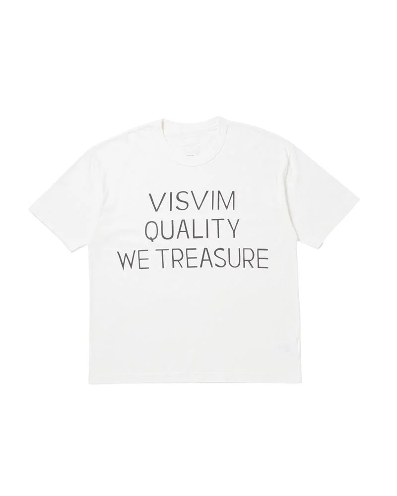 JUMBO TEE S/S DMGD WHITE - 1