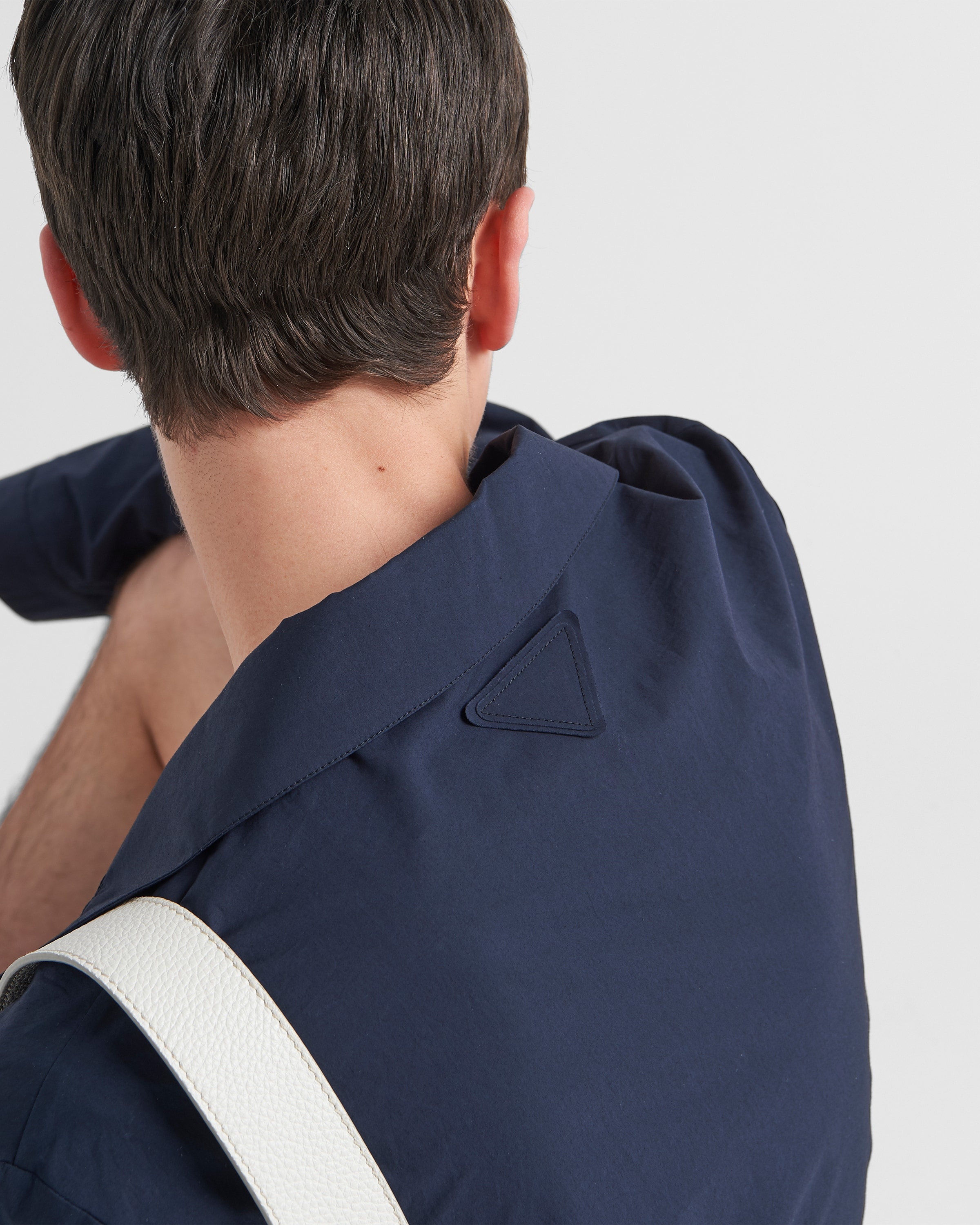 Prada Single-breasted cotton jacket | REVERSIBLE