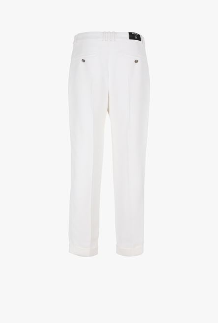 White crepe pants - 2