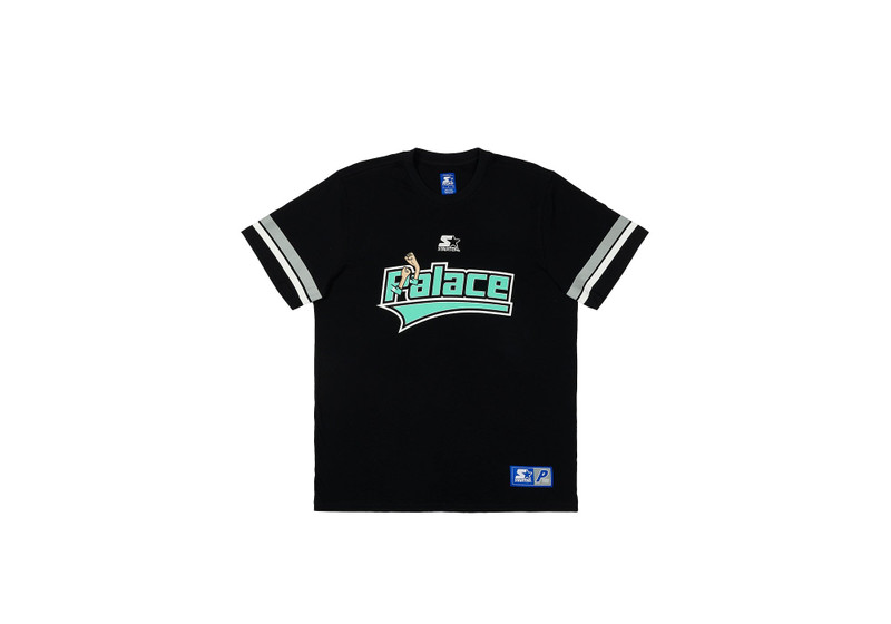 PALACE STARTER T-SHIRT BLACK - 1