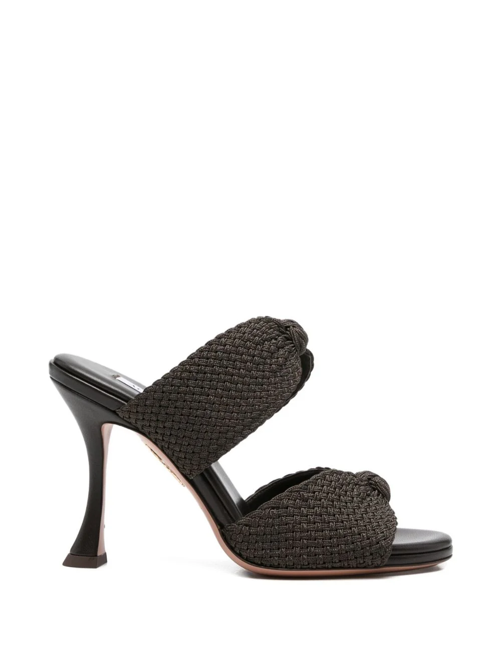 knot-detail woven sandals - 1