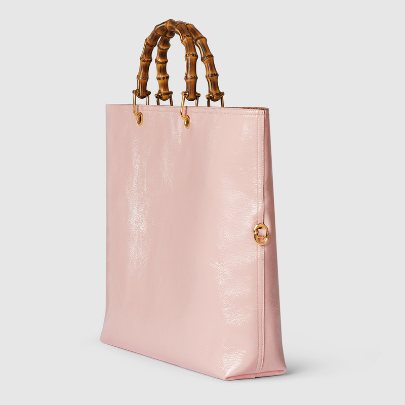 GUCCI Bamboo large reversible tote bag outlook