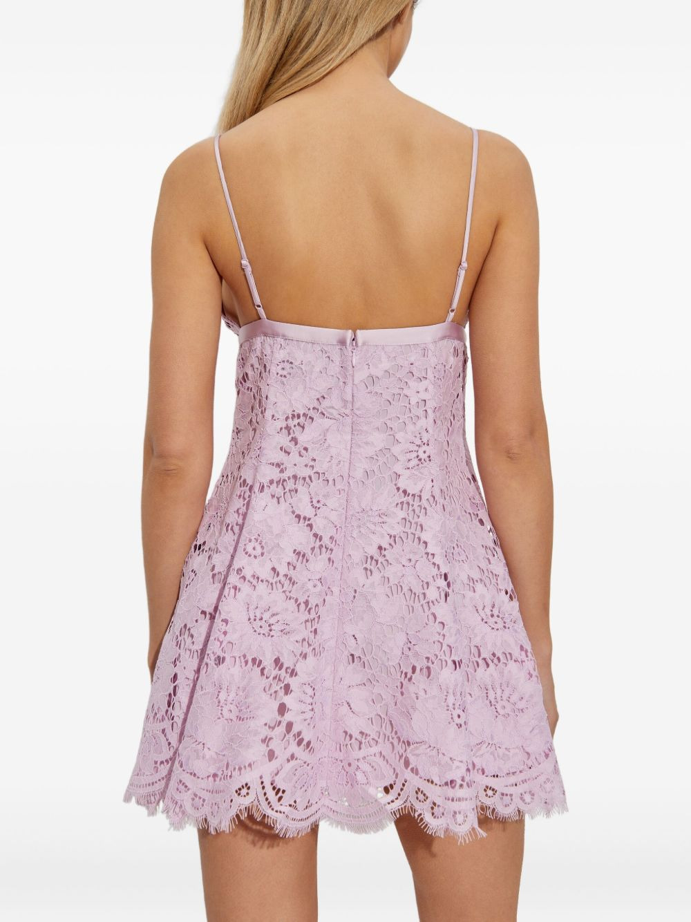 lace mini dress - 4