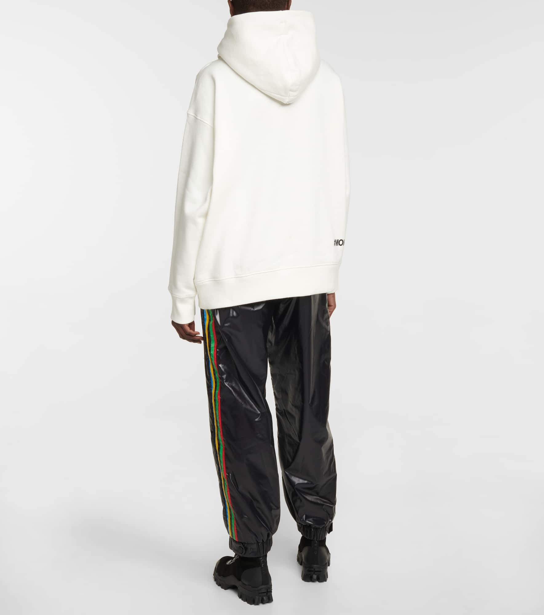 Exclusive to Mytheresa – Logo fleece-lined cotton hoodie - 3
