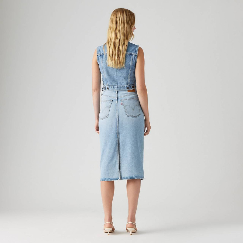 HIGH RISE SLIT SKIRT 5