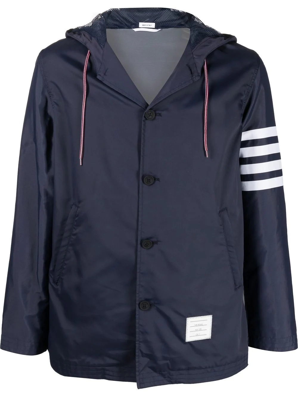 4-Bar tab hooded jacket - 2