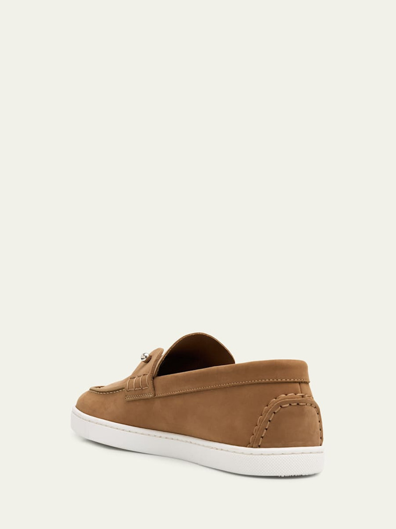 Christian Louboutin Chambeliboat Donna Nubuck Boat Shoes outlook