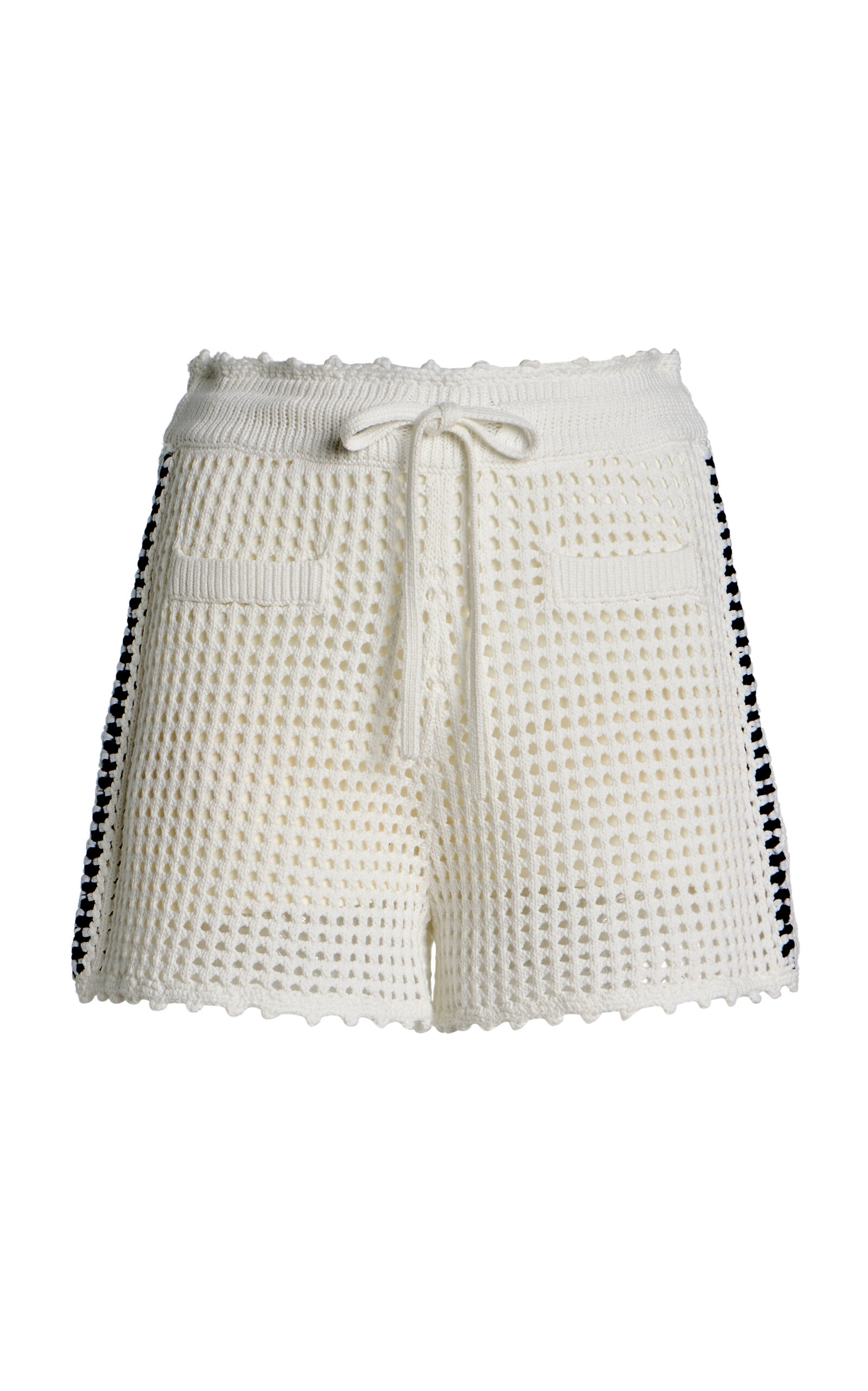 Hadley Cotton-Blend Shorts ivory - 1