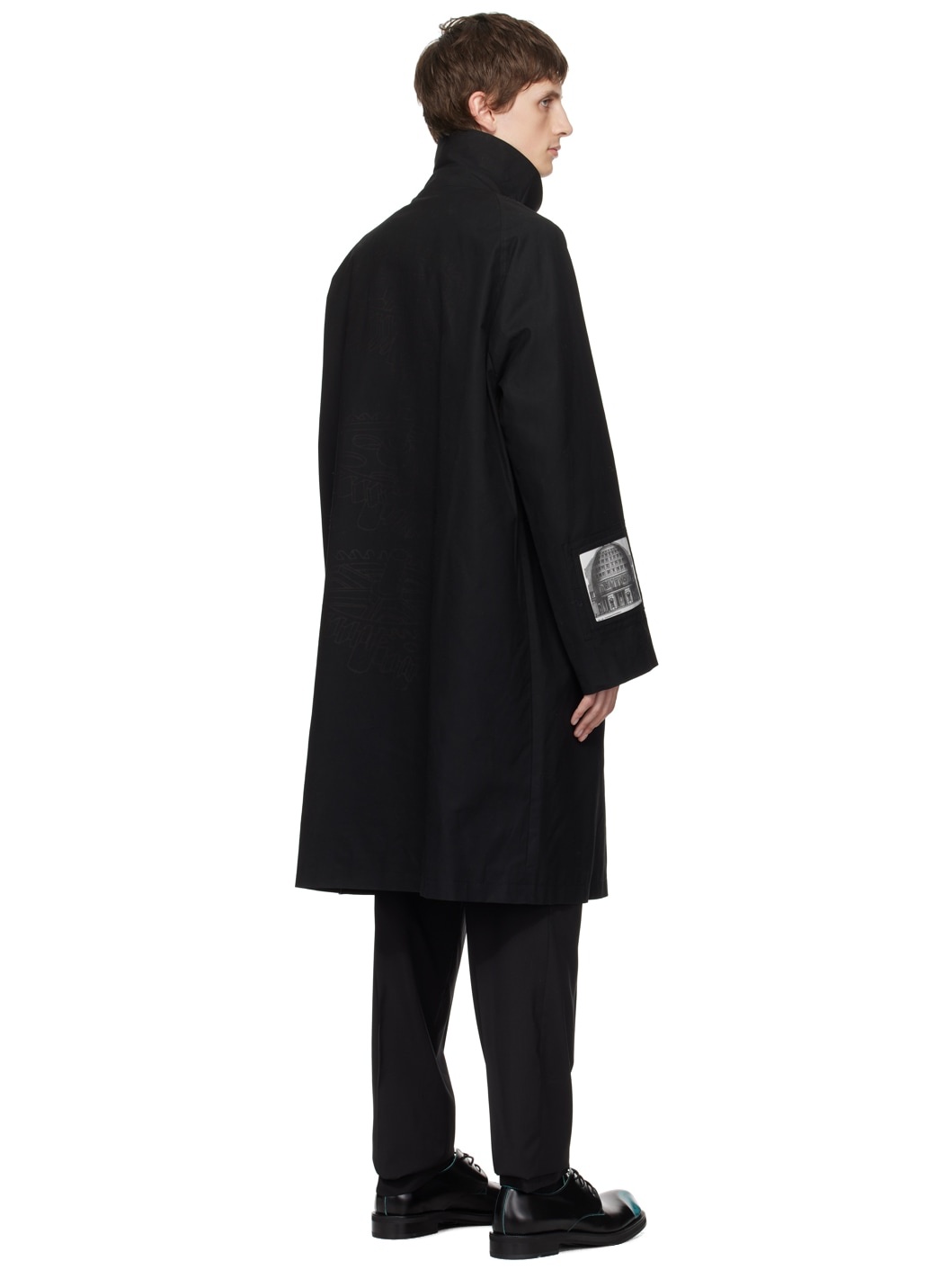Black Distance Coat - 3