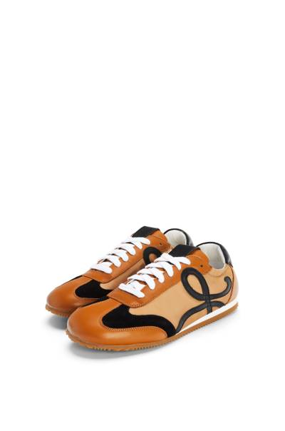 Loewe Ballet runner in nylon and calfskin outlook