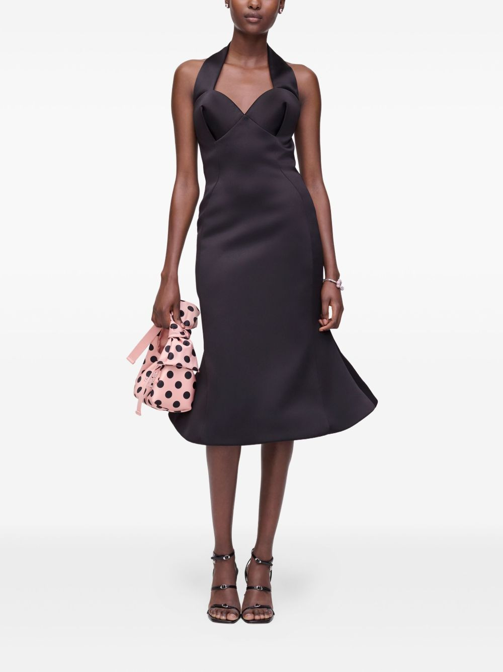 halterneck mermaid dress - 2