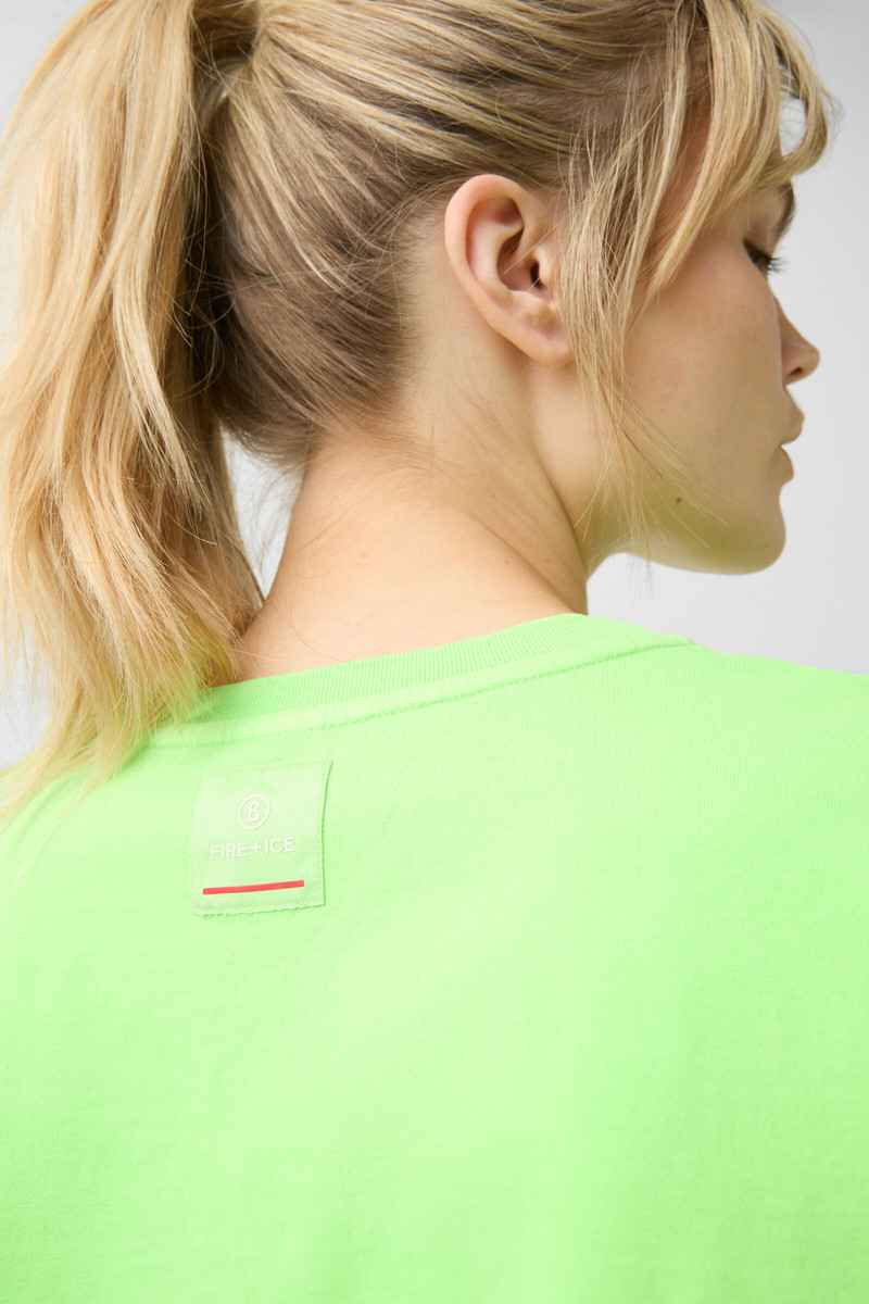 T-shirt Cara in Neon green 5