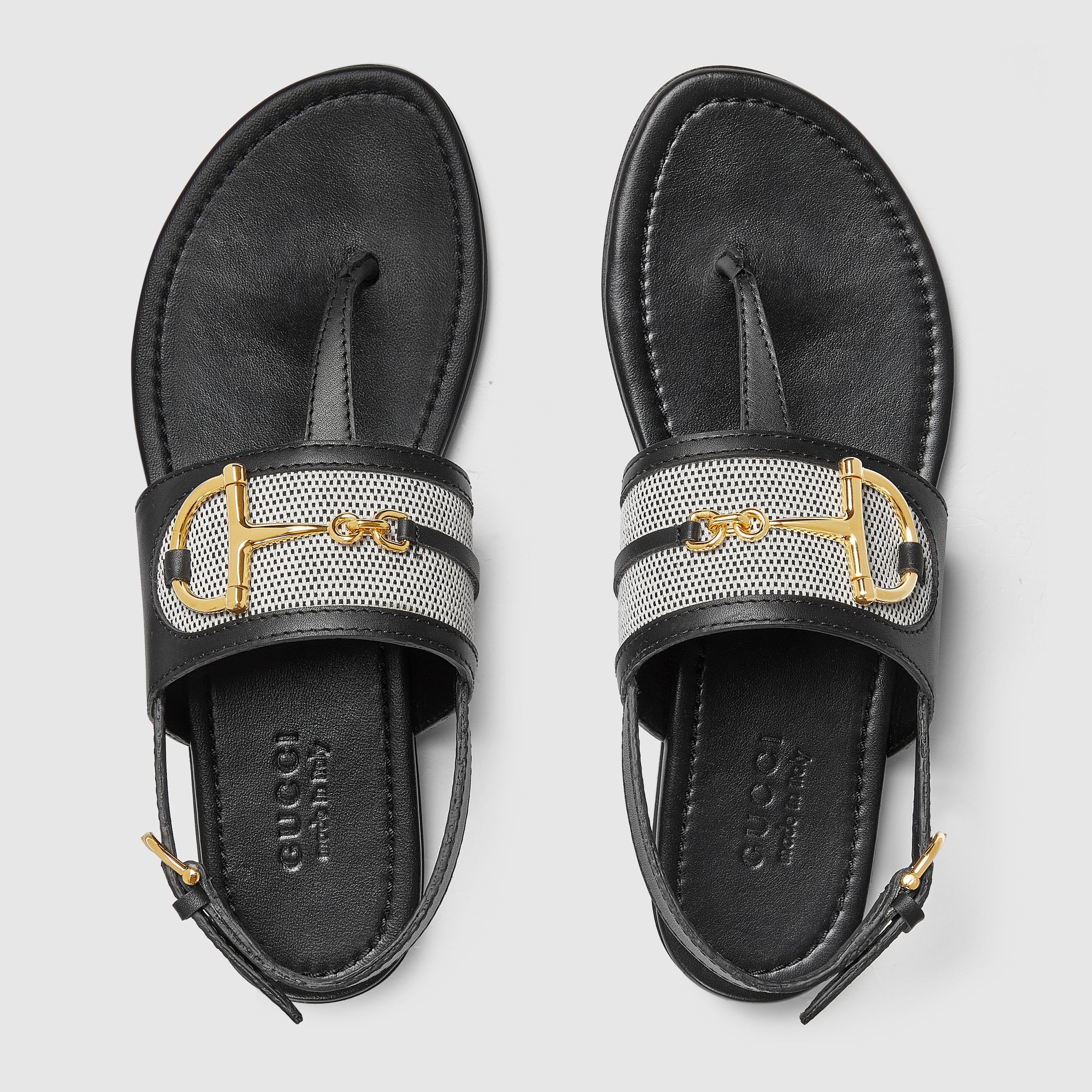 Women's thong sandal with Horsebit - 4
