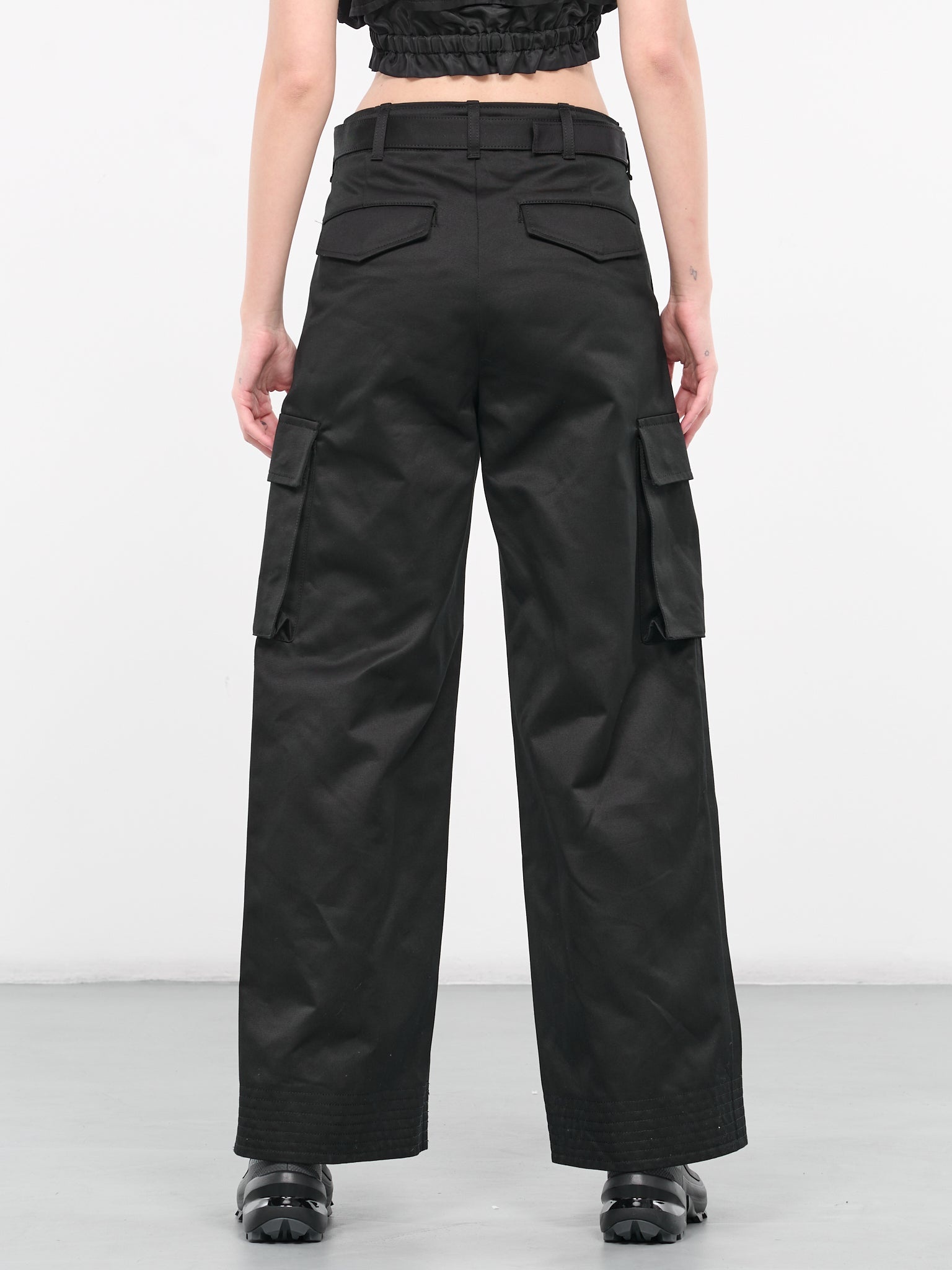 Belted Cargo Pants - 3