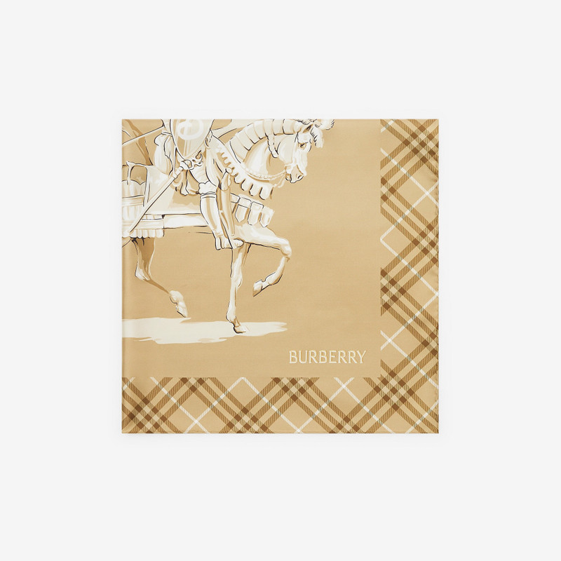 Burberry Archive Knight Silk Scarf outlook