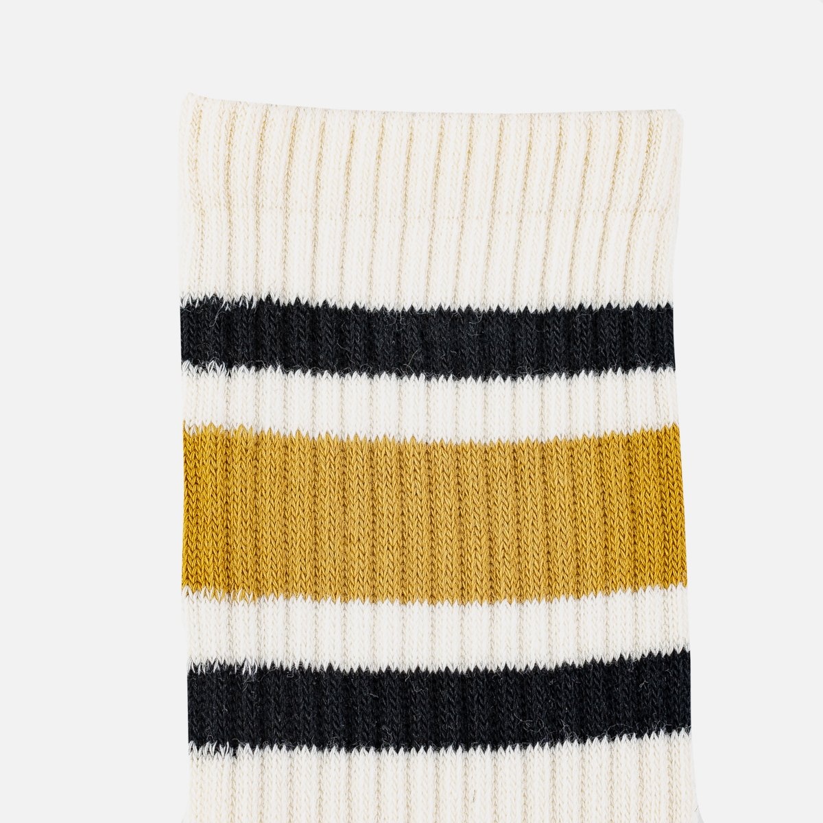 DEC-80-YEL Decka 80s Skater Socks - Yellow - 2