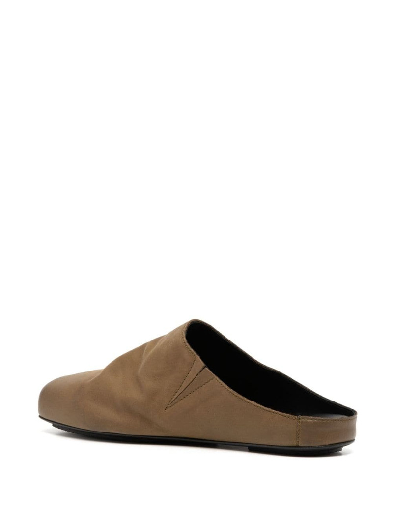 square-toe leather mules 3