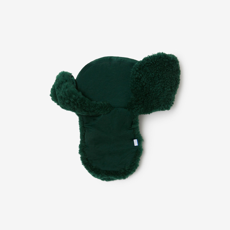 Nylon and Shearling Trapper Hat 1