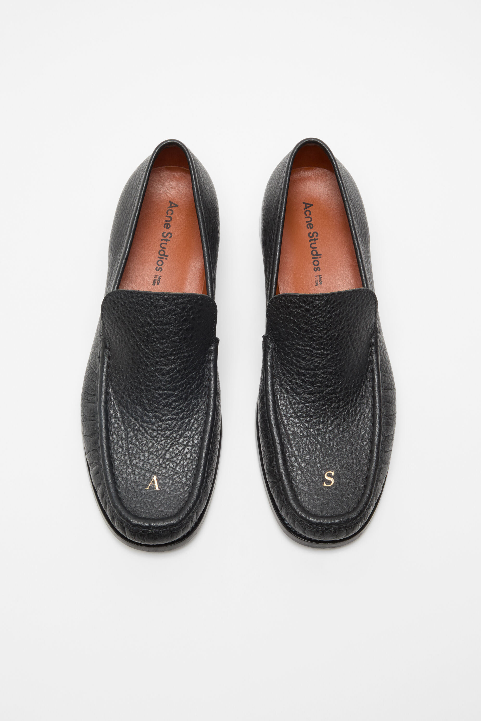 Leather loafers - Black - 2