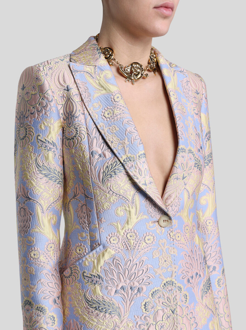 FLORAL JACQUARD JACKET 2