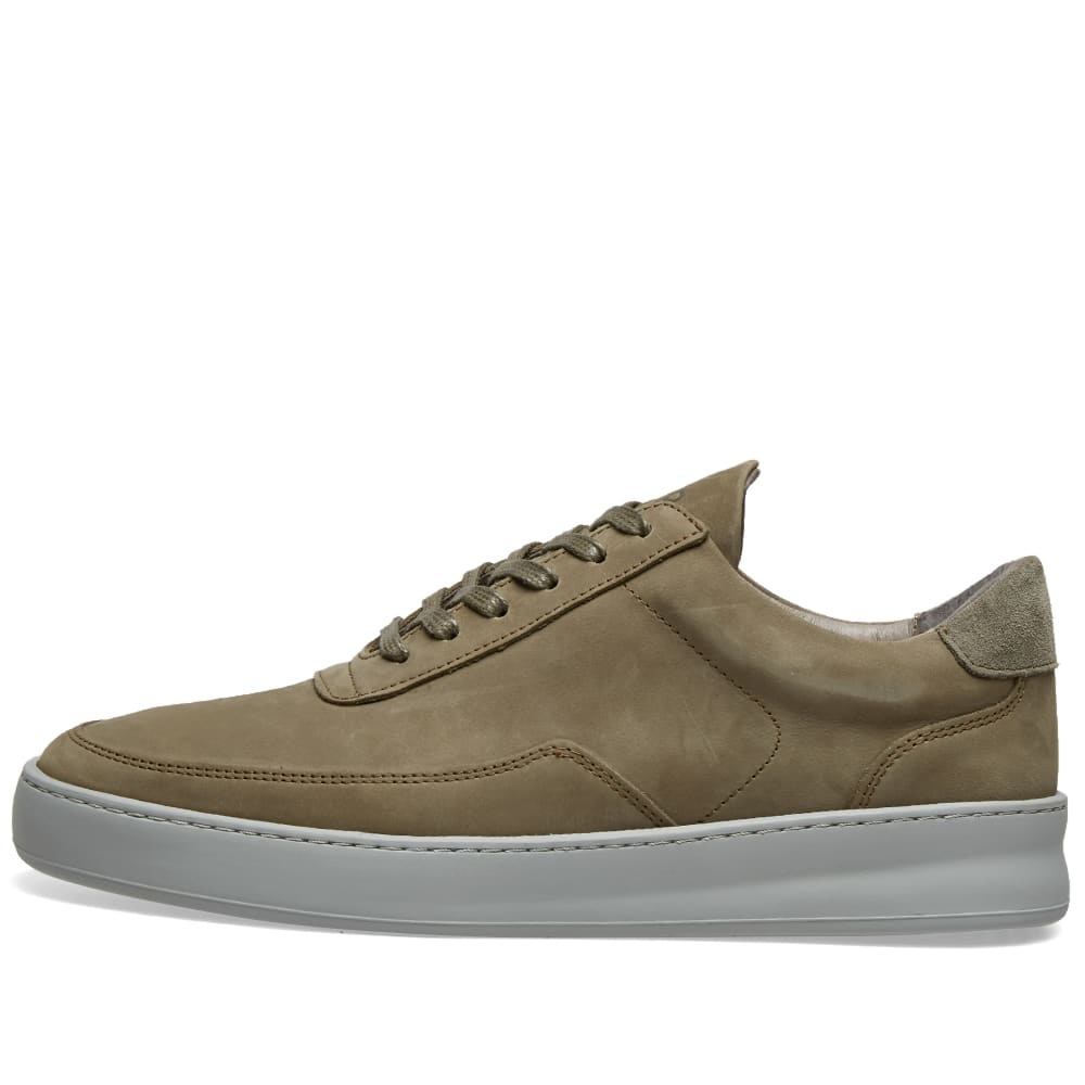 Filling Pieces Low Mondo Plain Nardo Nubuck Sneaker - 2